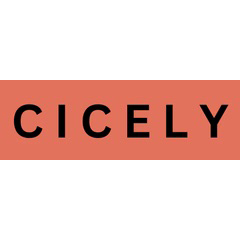 peach background with black text that reads Cicely which is a womens clothing store in Melbourne