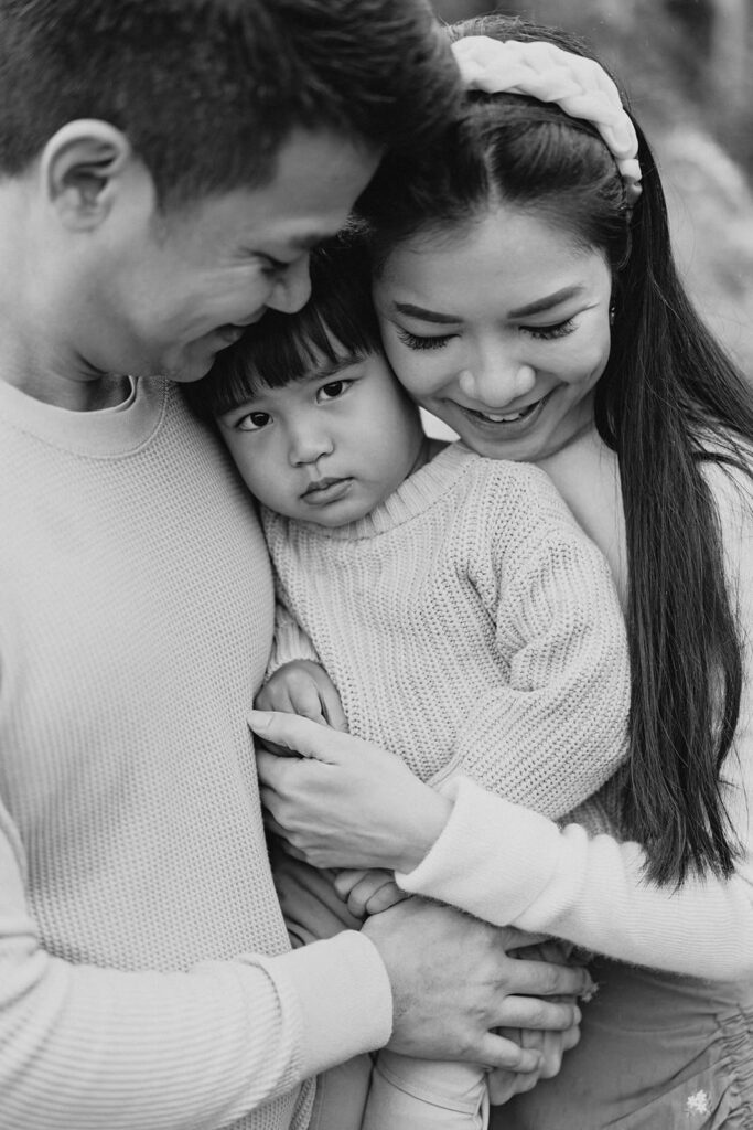 family photograph of Jade and Anthony from Singapore